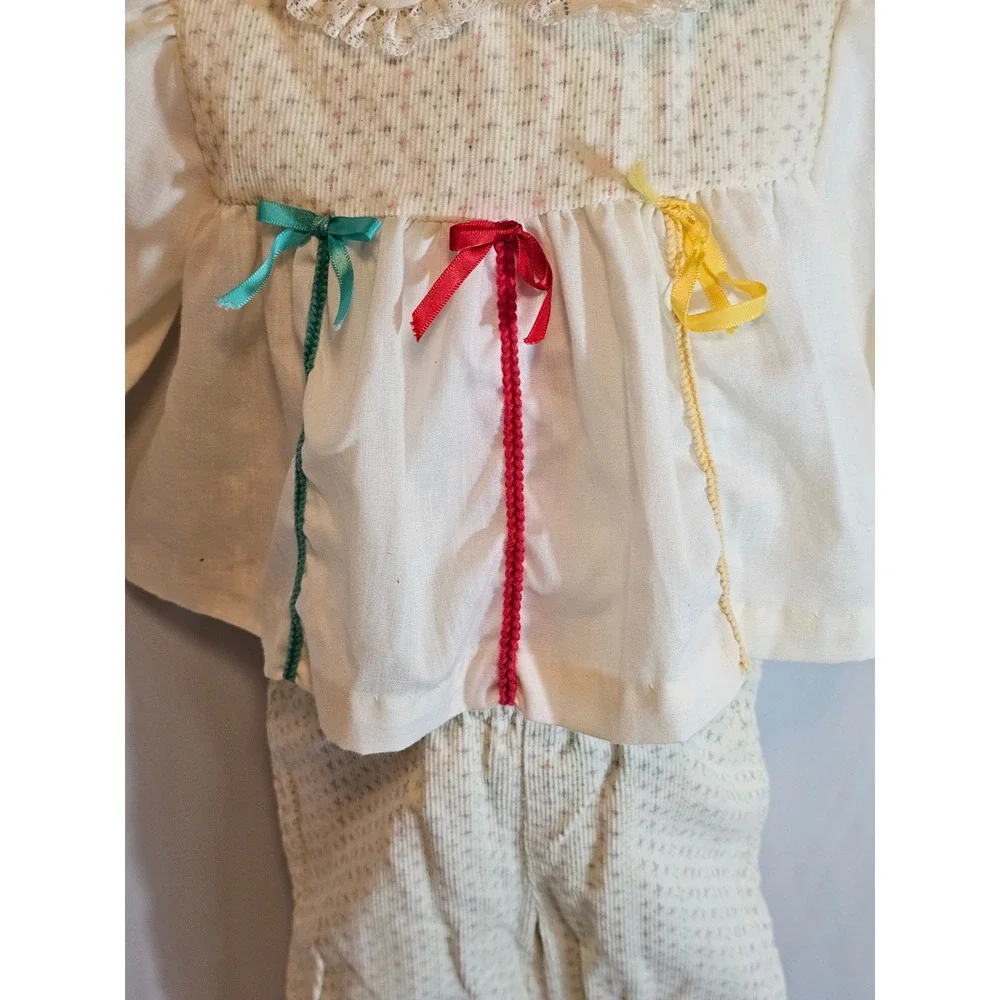 Vintage Cottagecore‎ Baby Outfit by Toddletime Size 1 1970's Heirloom Baby